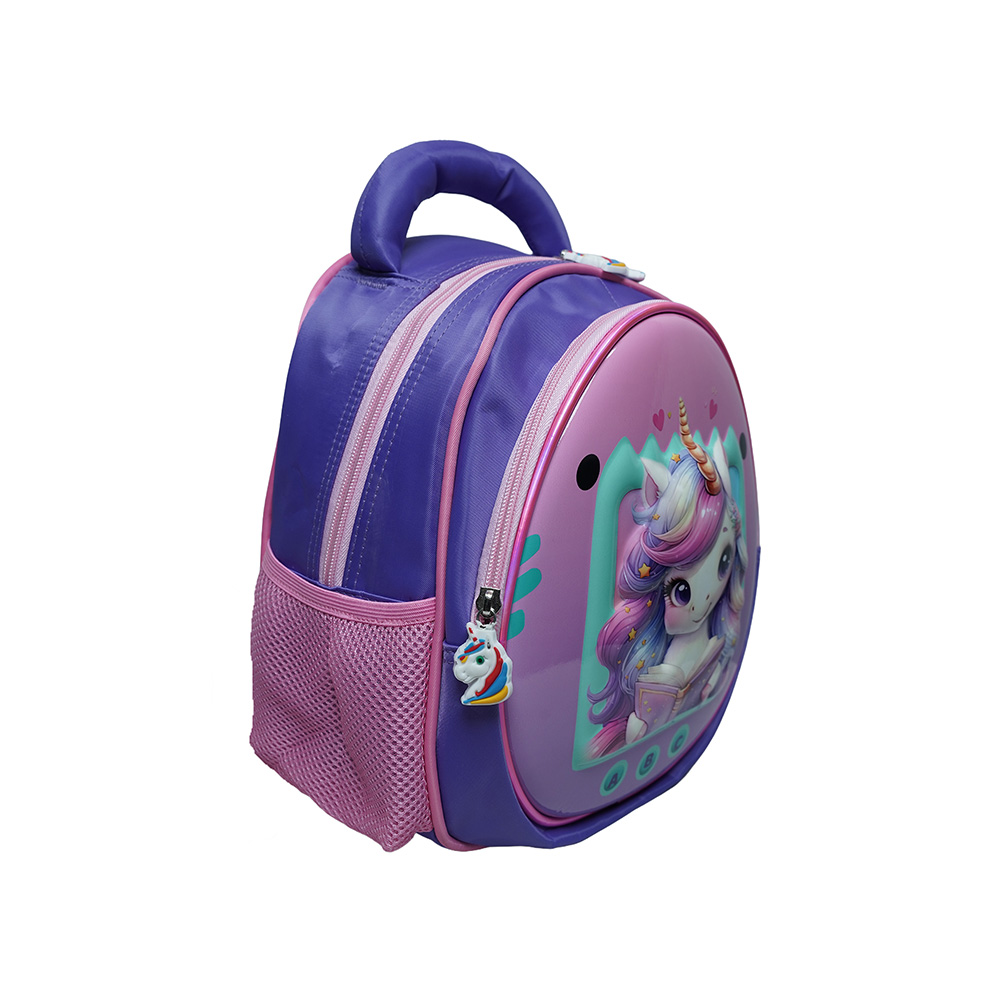 3D Embossed Unicorn Backpack Kids-SB883