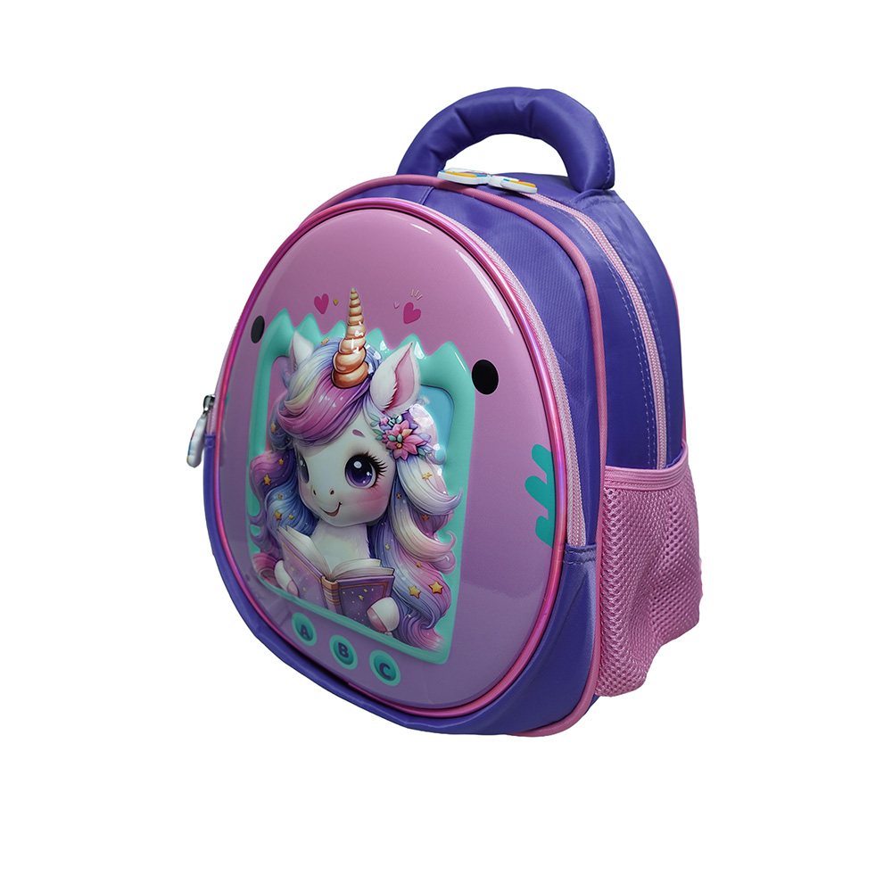 3D Embossed Unicorn Backpack Kids-SB883