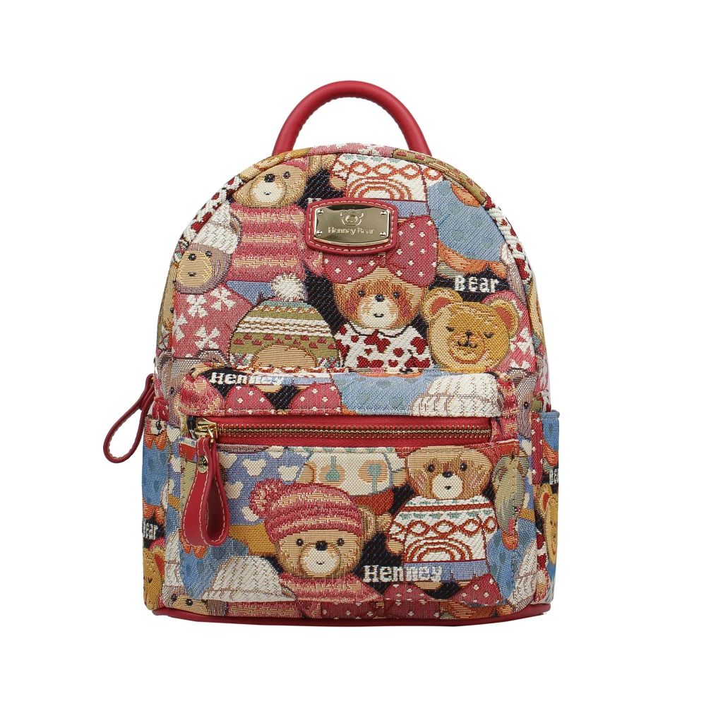 Chester Small Backpack cute bear - H-094
