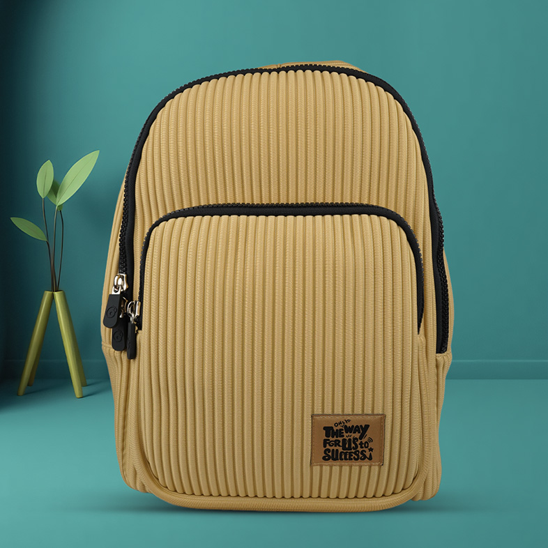 Cotton Spandex Lightweight Shoulder Backpack - SBNB013