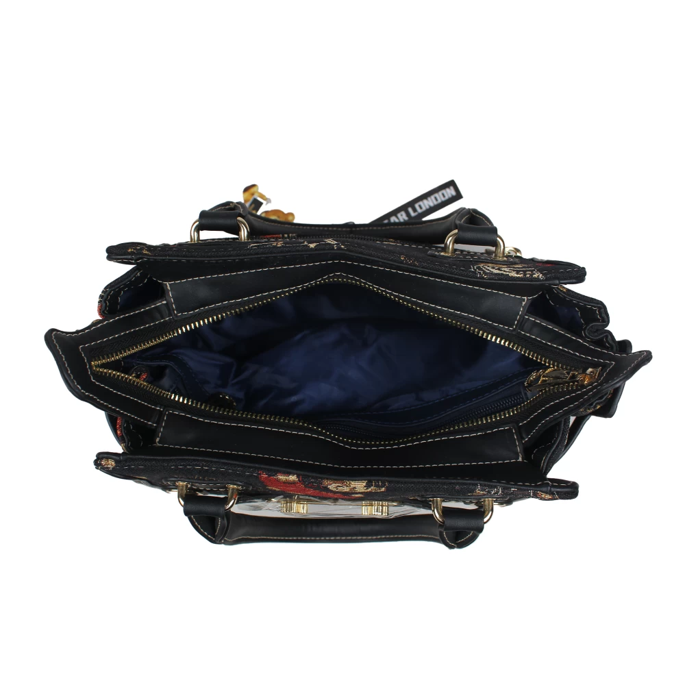 Crown Bear Satchel Bag - H-041