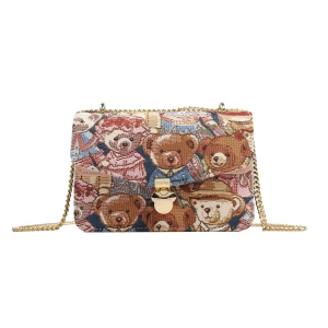 Cute Bear cross body bag - H-362