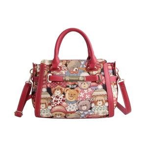 Cute Bear Satchel Bag - H-041