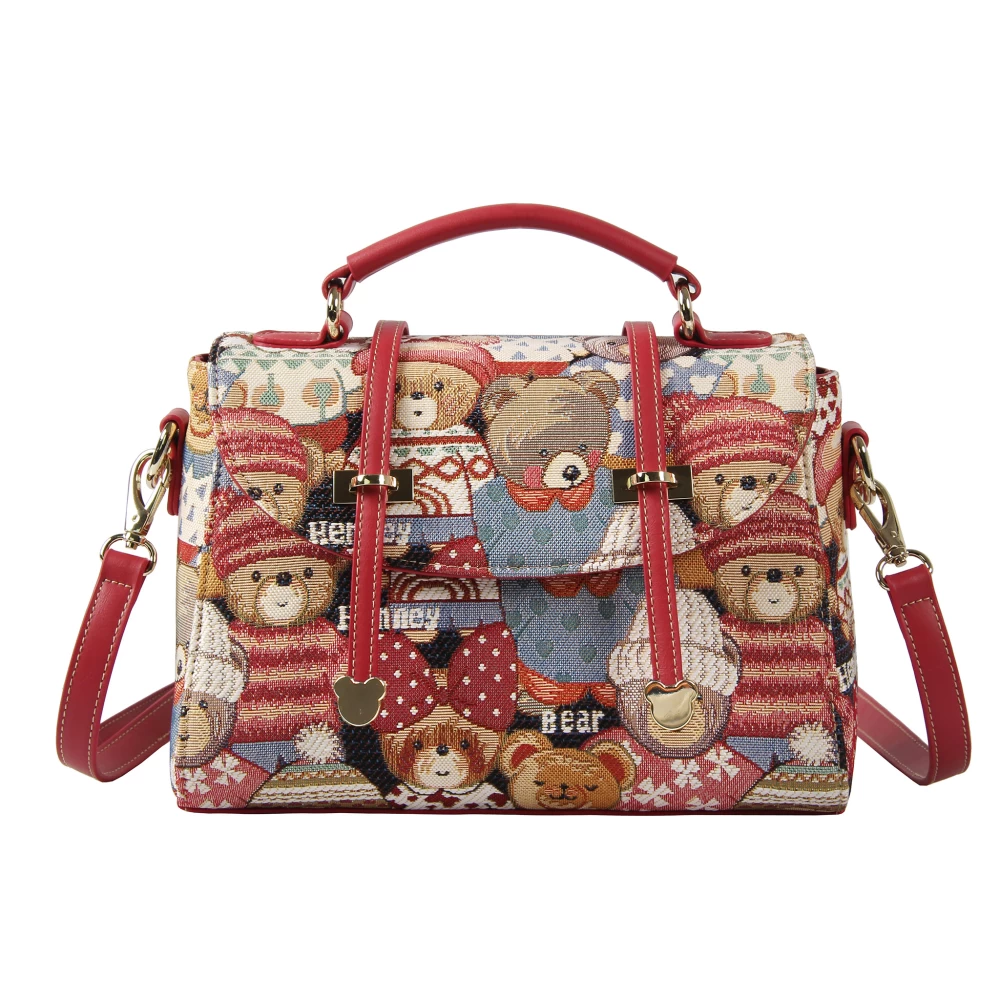 Cute Bear Satchel Bag - H-260