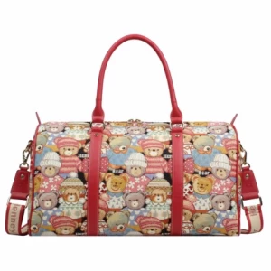 Cute Bear travel bag with Shoulder Strap - H-164