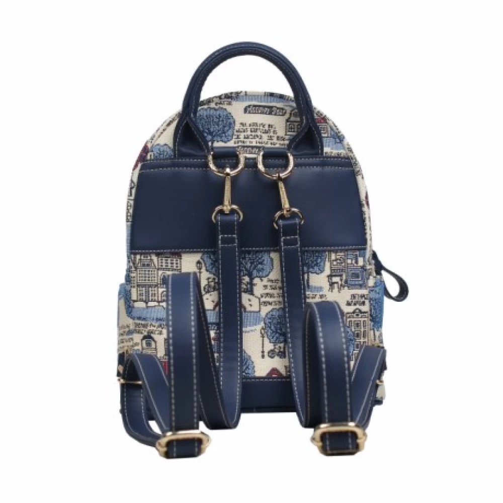 euro city women Small Backpack - h-094