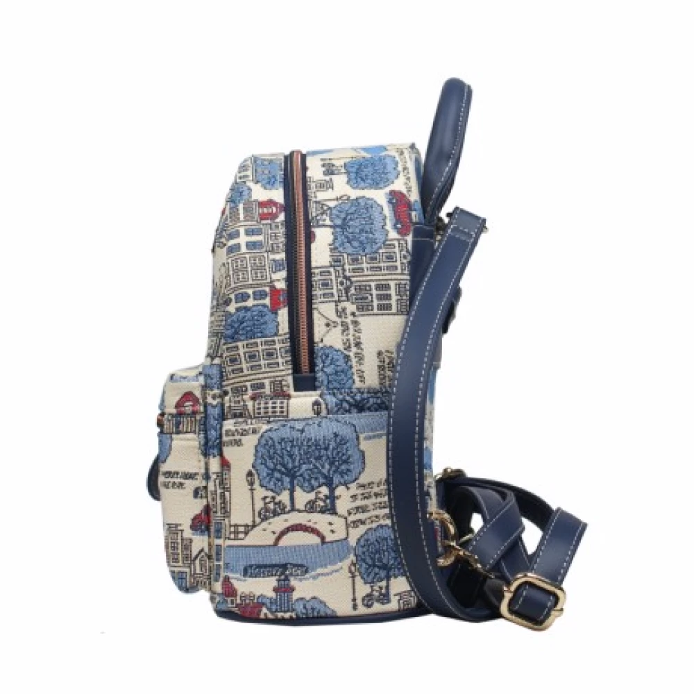 euro city women Small Backpack - h-094