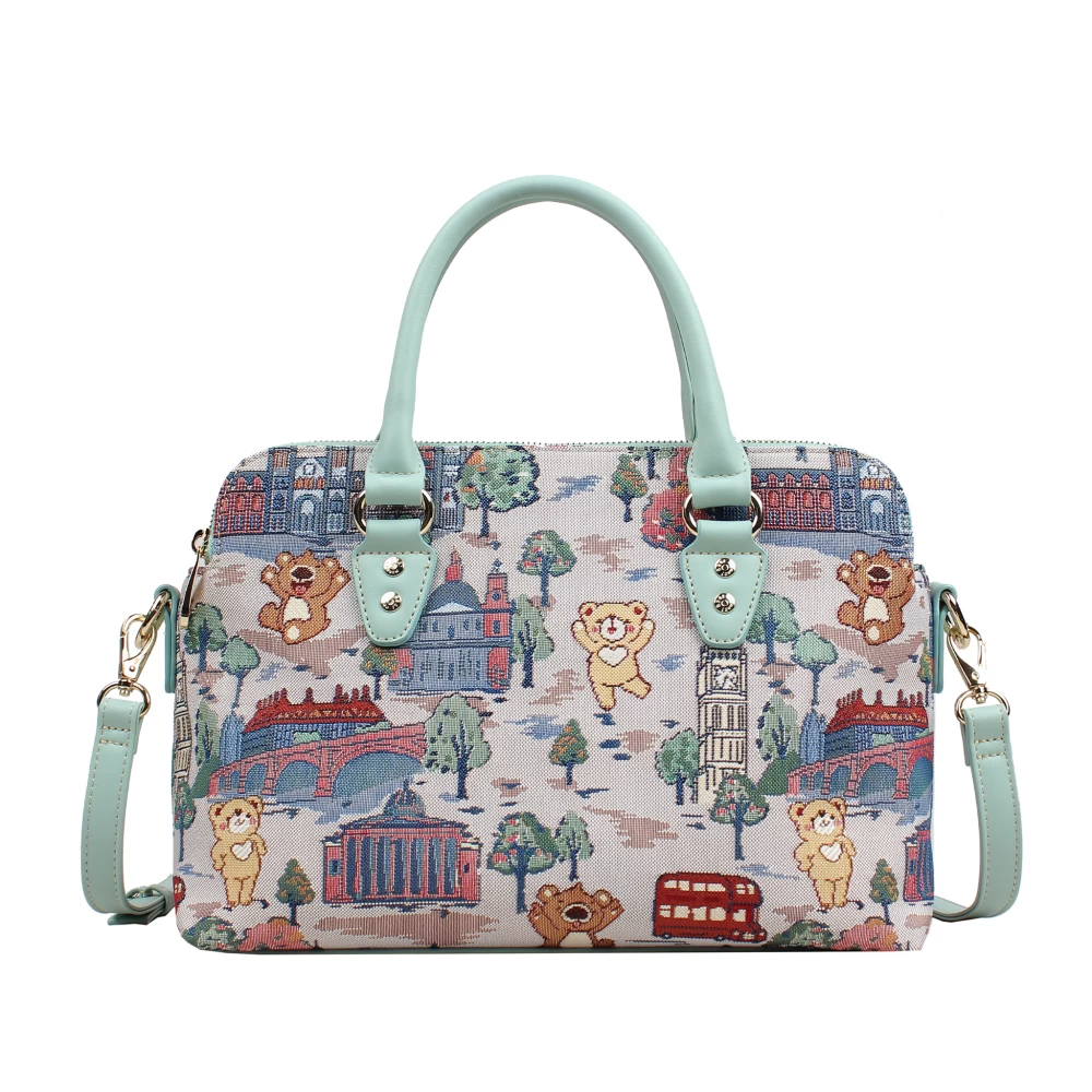 H-006-London Bridge  Satchel Bag