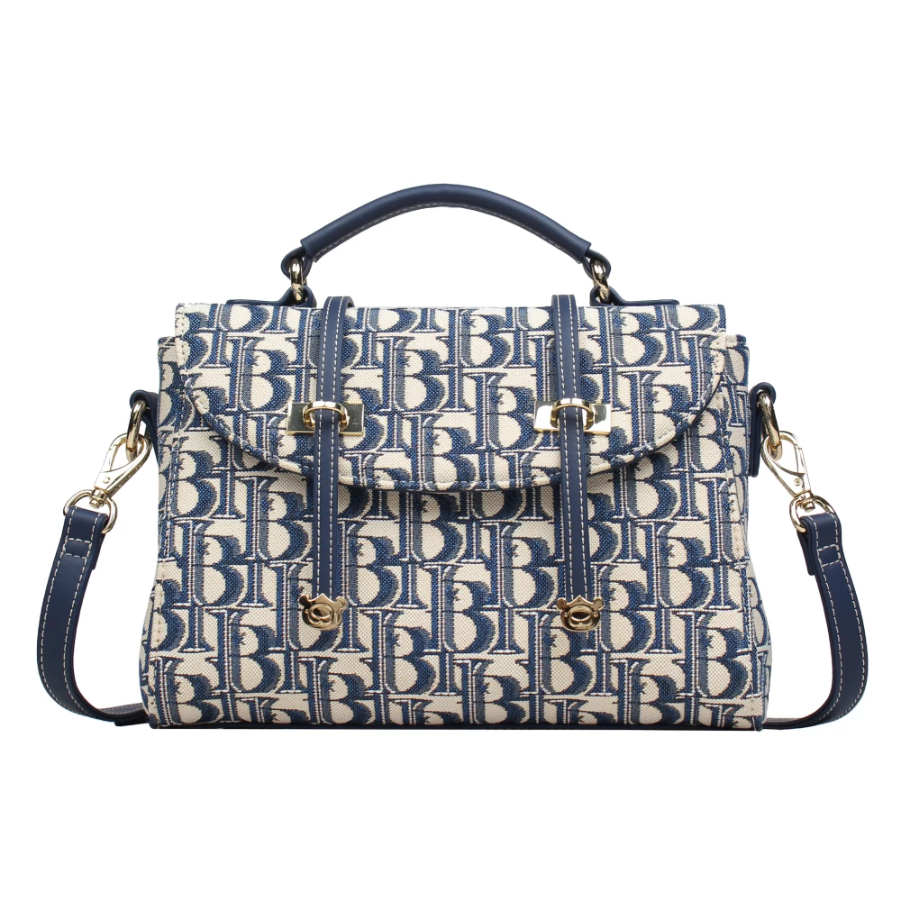 HB Blue Satchel Bag - 260