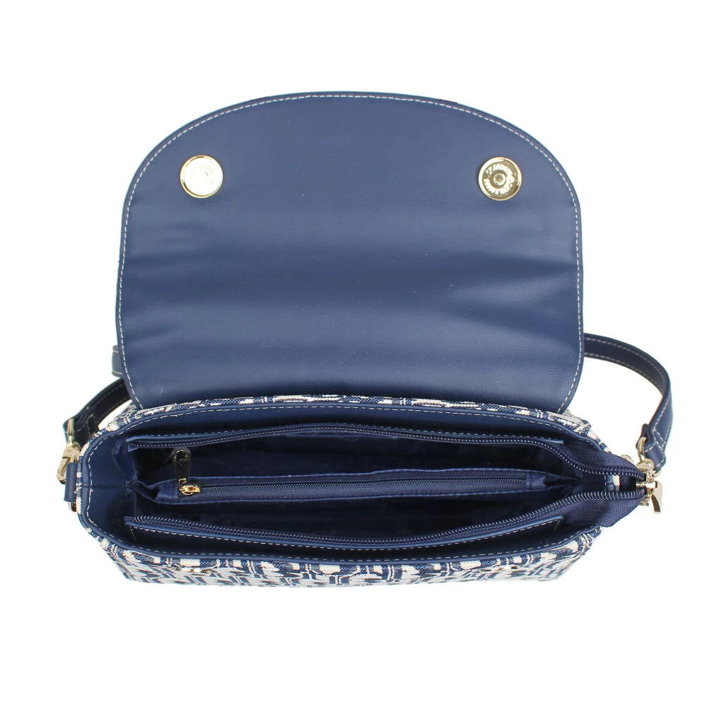 HB Blue Satchel Bag - 260