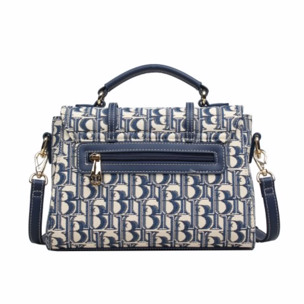HB Blue Satchel Bag - 260
