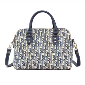 HB Blue Satchel Bag