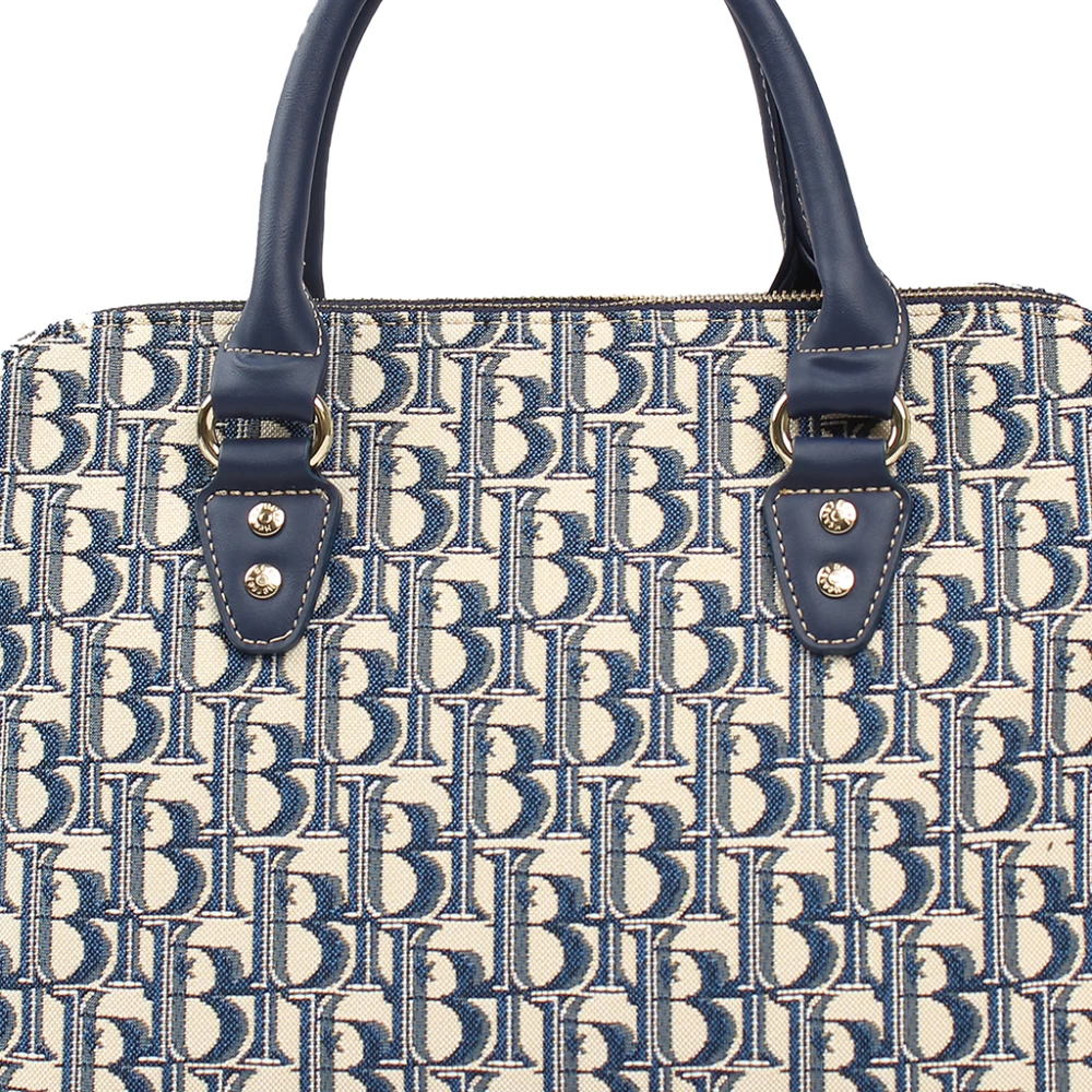 HB Blue Satchel Bag