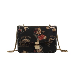 Henney Bear Crown Bear cross body bag - H-362