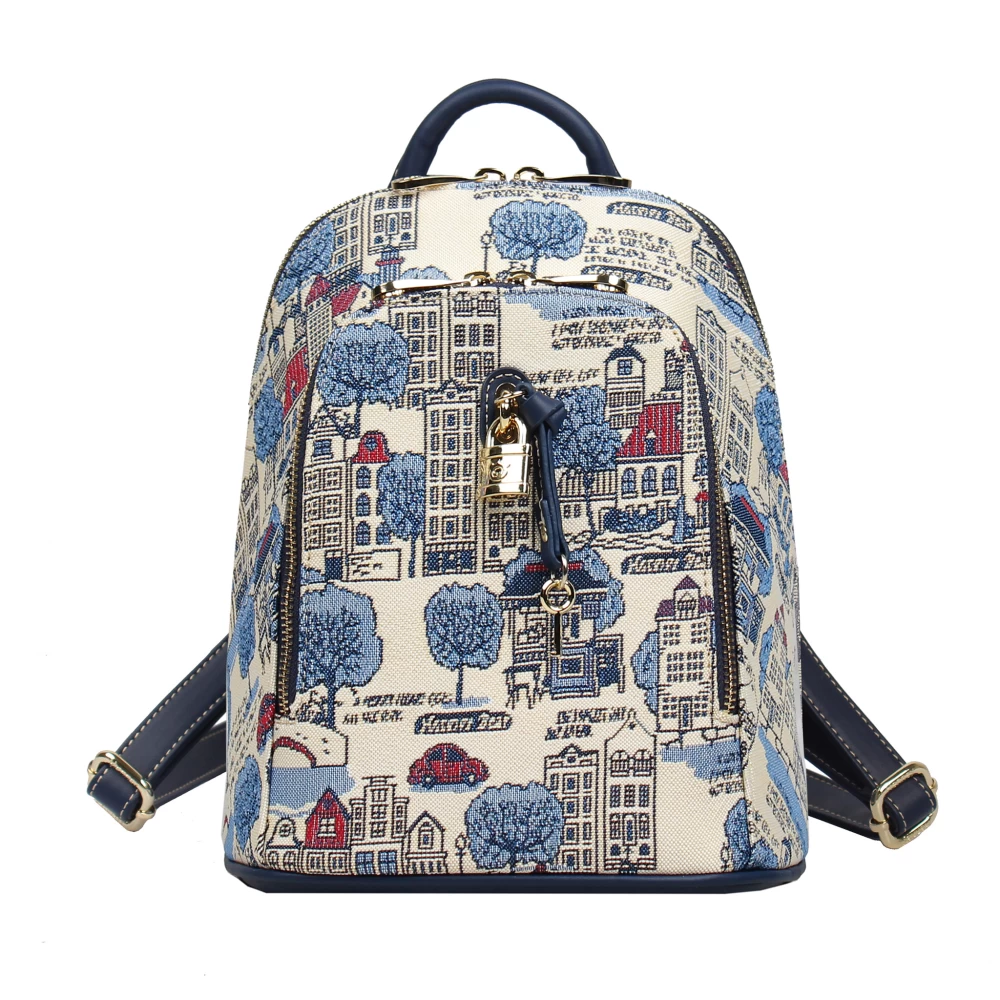 Henney Bear Euro City Small Backpack