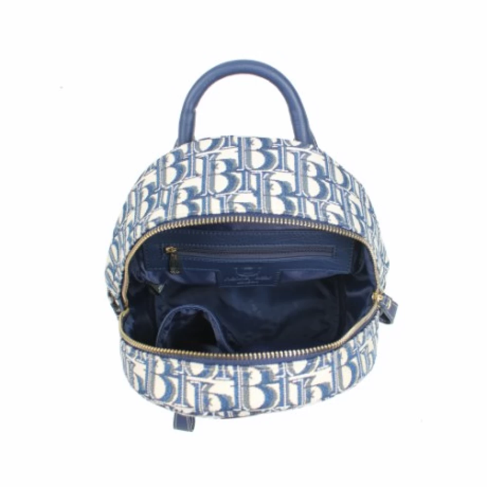 Henney Bear – “HB Blue” Tapestry Backpack - H-094