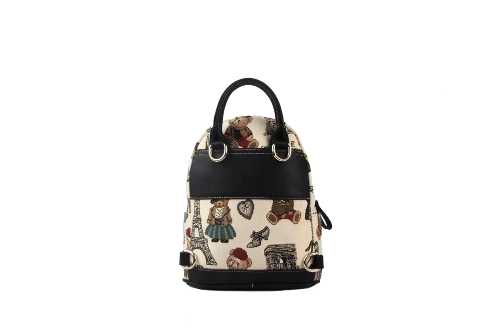 Henney Bear “Henney Password” Tapestry Backpack - h-094
