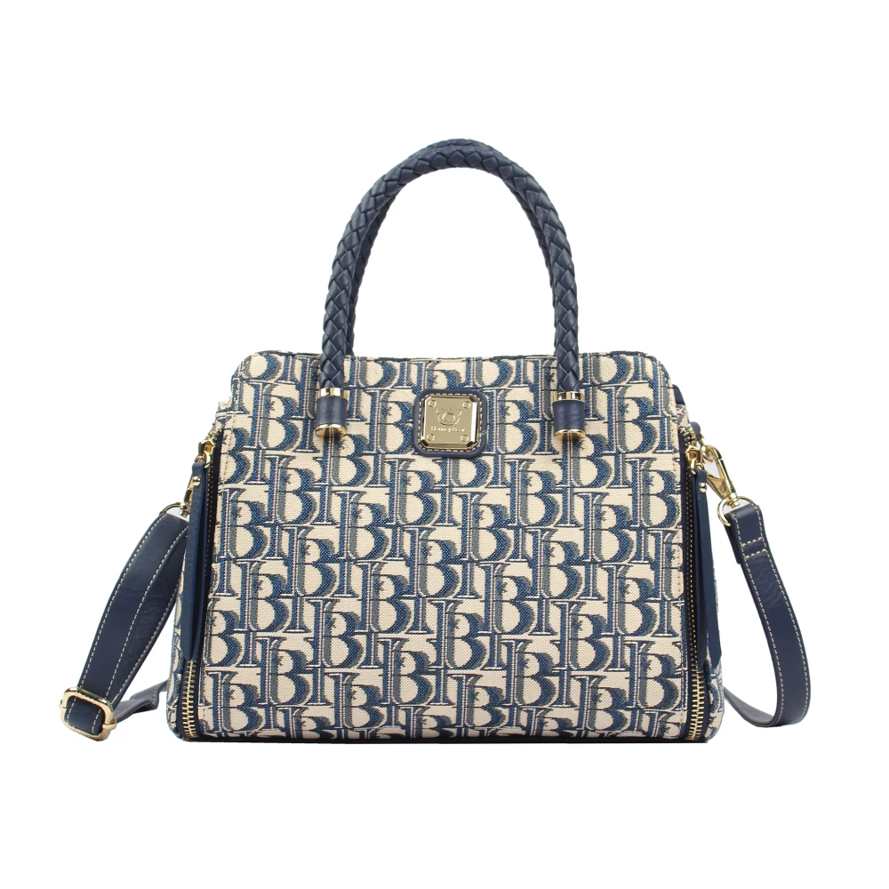 Henney Bear Top Handle Bag- H-336