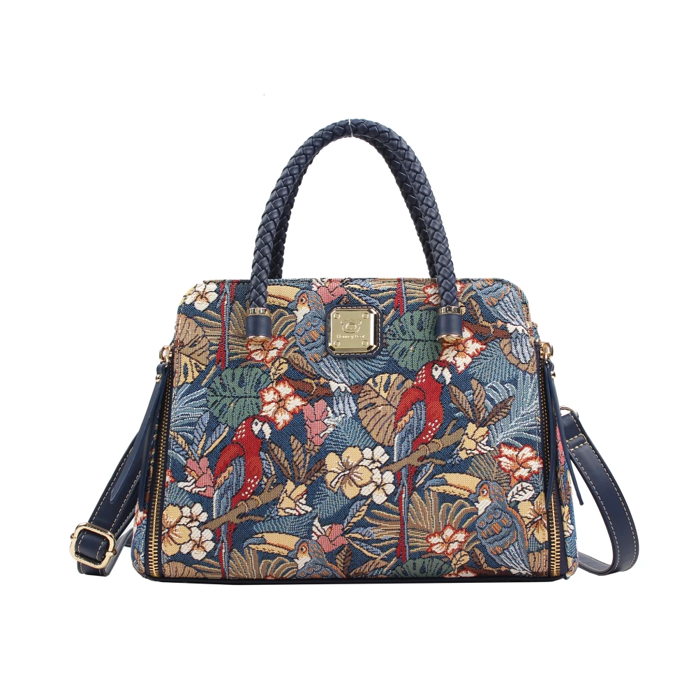 Henney Bear Top Handle Bag- H-336