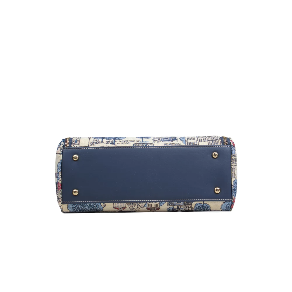Henney Bear Top Handle Bag- H-336