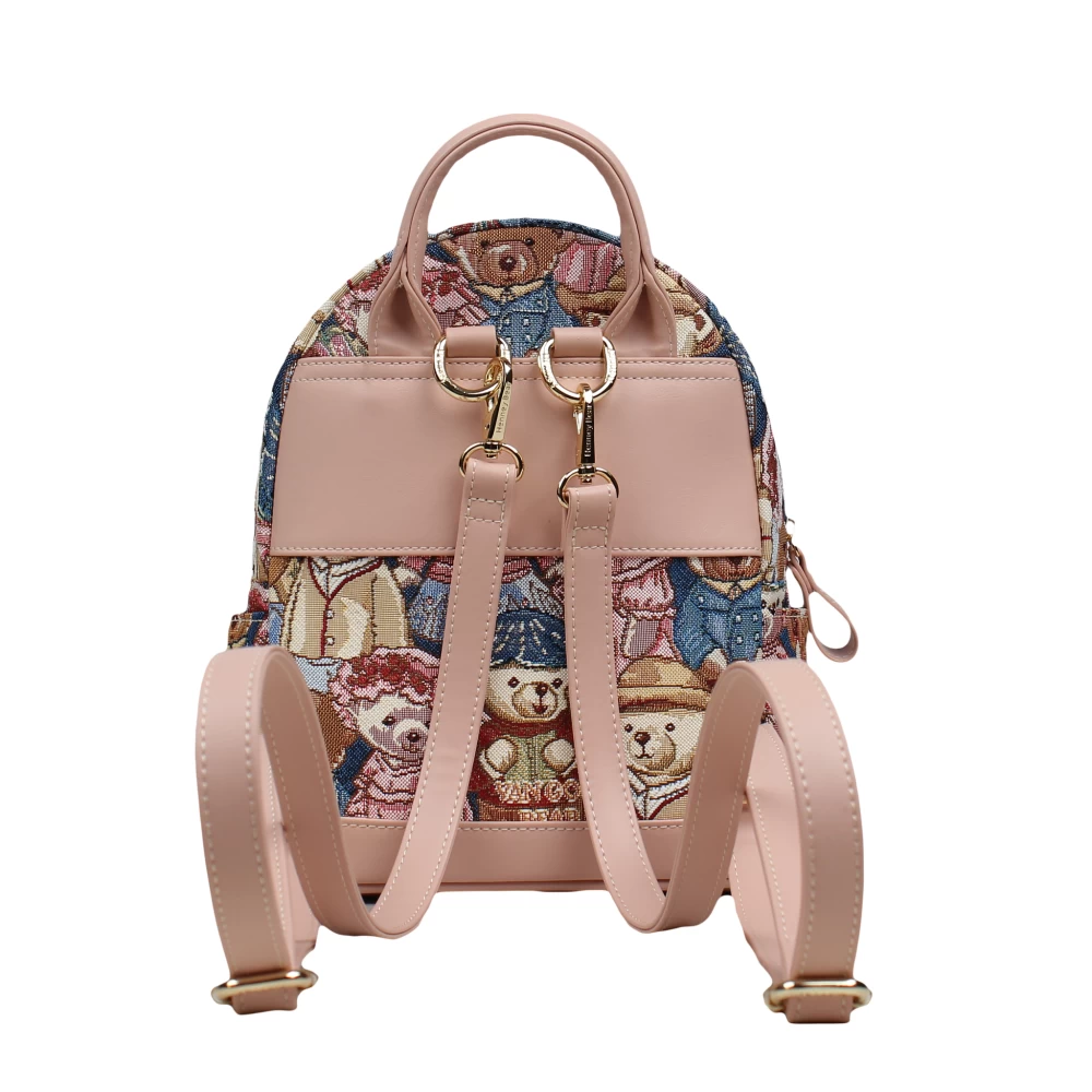 Henney Bear “Vincent Bear” Tapestry  Backpack - h-094