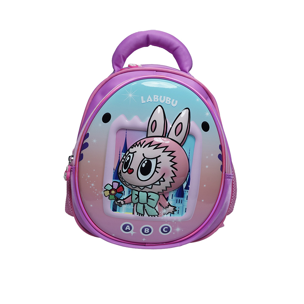 Kids mini Labubu Backpack-SB883-Pink