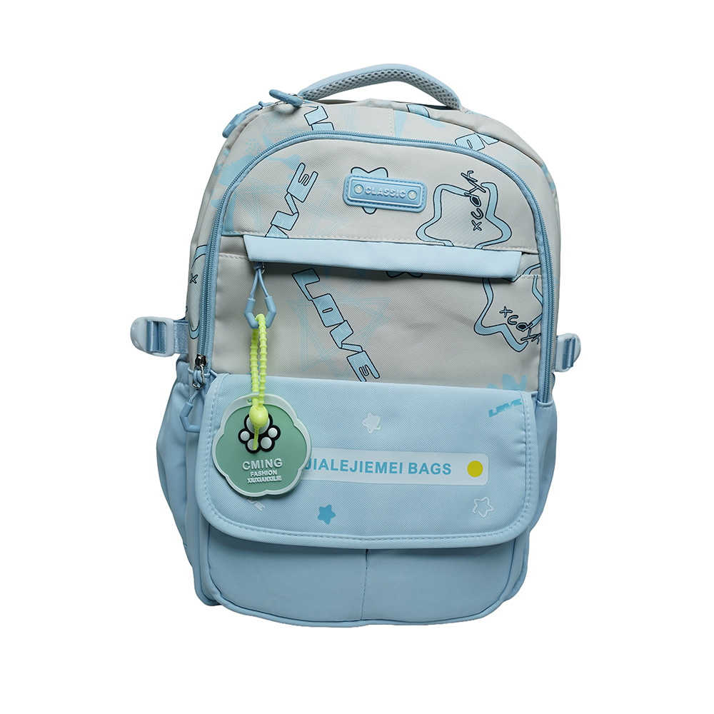 Kids Multi-Compartment School Backpack-SB23168-Blue