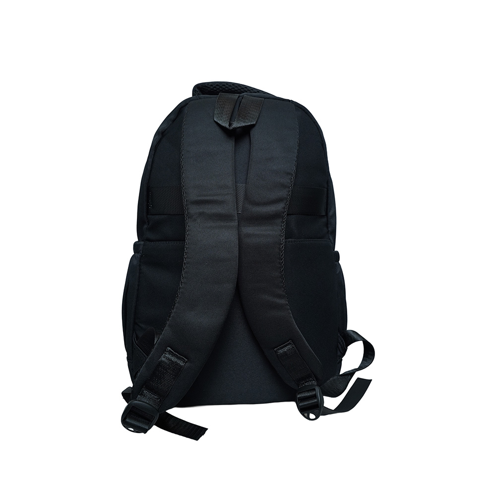 Kids Utility School Backpack with Transparent Pocket-SB23165-Black