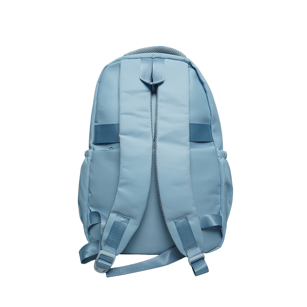 Kids Utility School Backpack with Transparent Pocket-SB23165-Blue