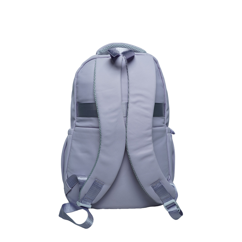 Kids Utility School Backpack with Transparent Pocket-SB23165-Purple