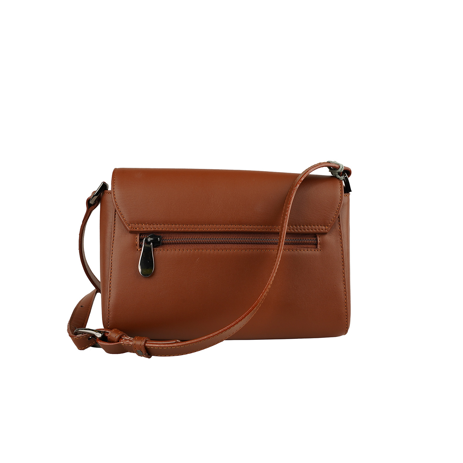 Lorenzo Brown Crossbody Bag