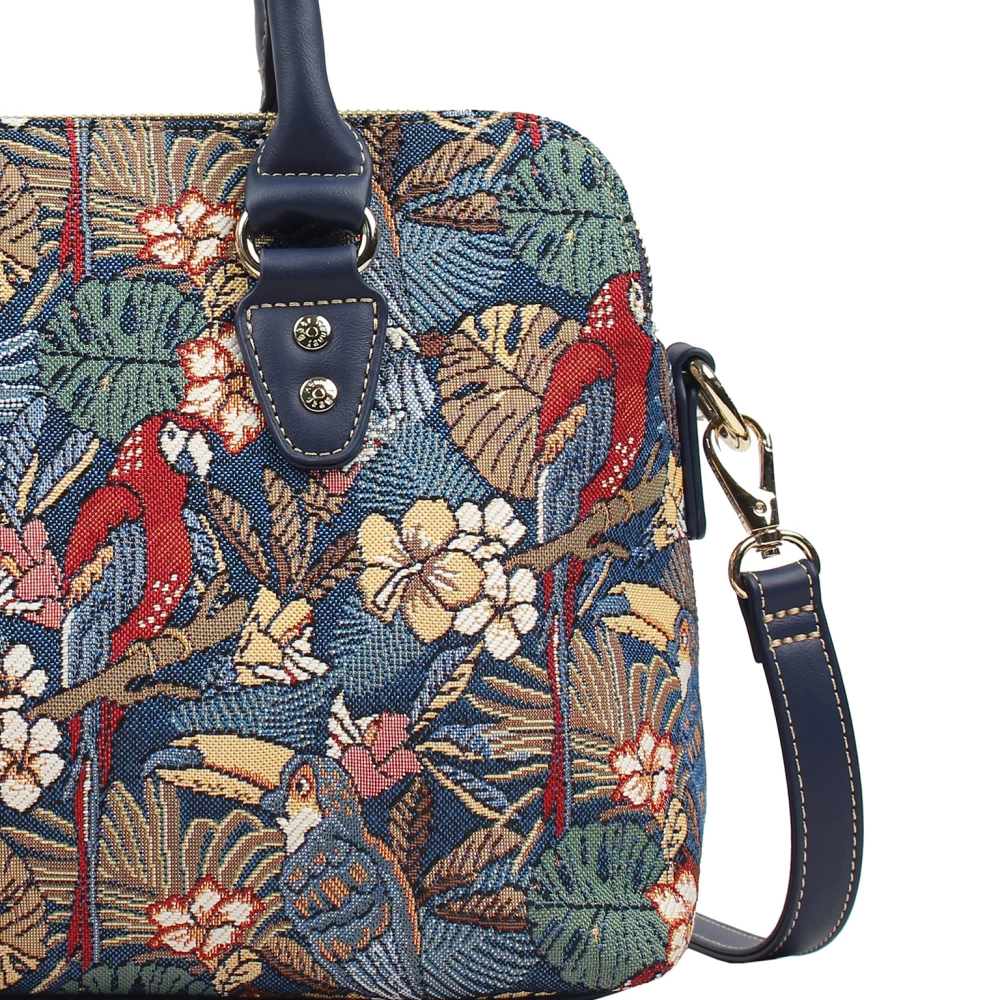 Parrot Song Satchel Bag