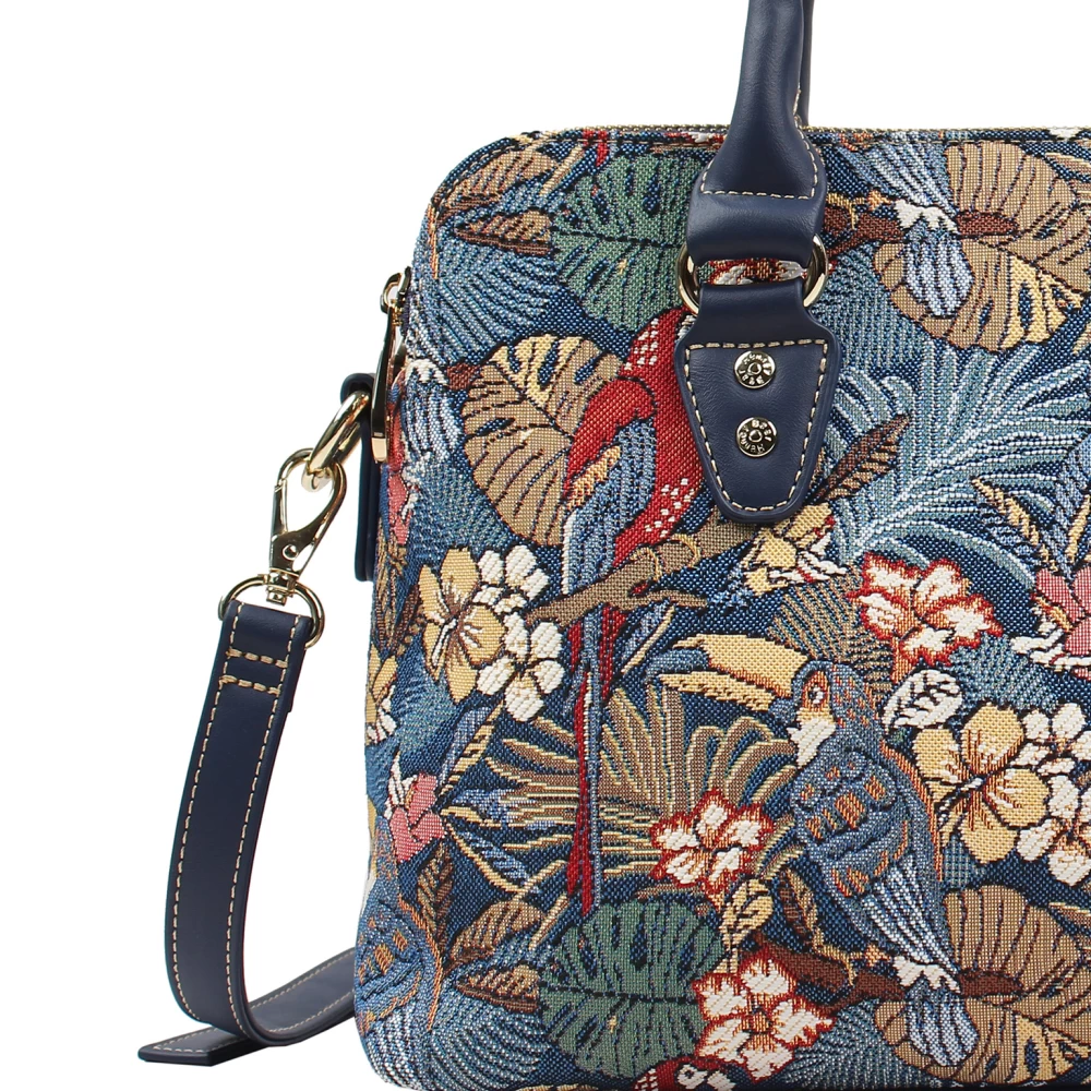Parrot Song Satchel Bag
