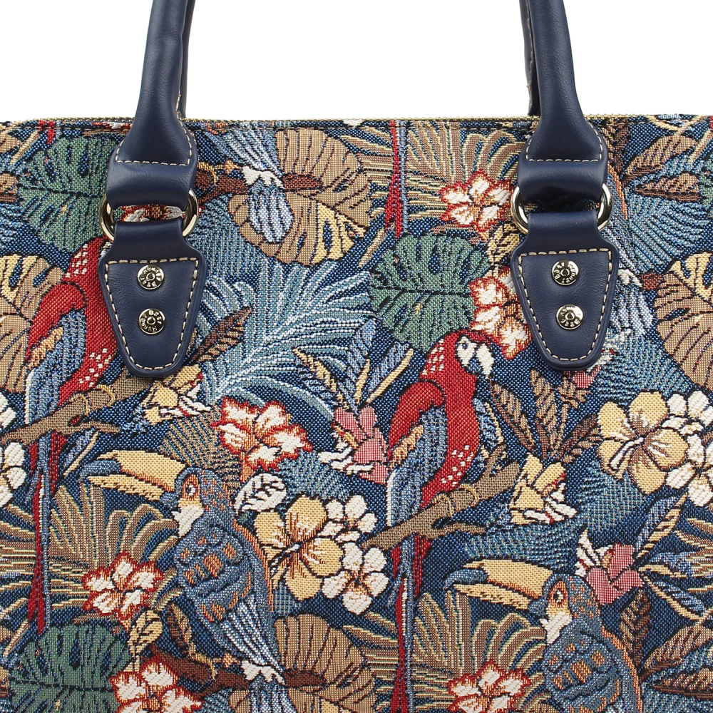 Parrot Song Satchel Bag